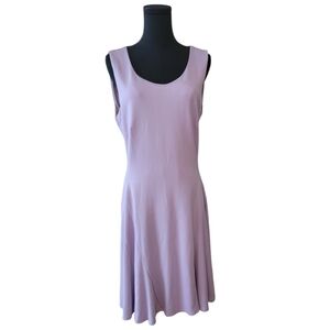 NWT WHBM Lilac Sleeveless Fit and Flare Dress Size 10